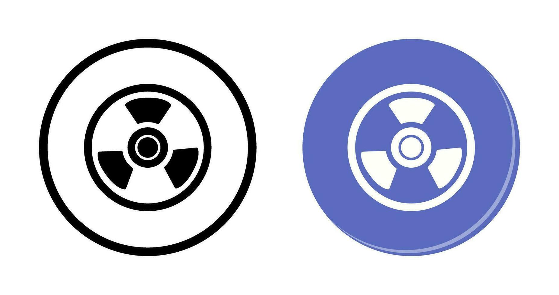 Nuclear Vector Icon