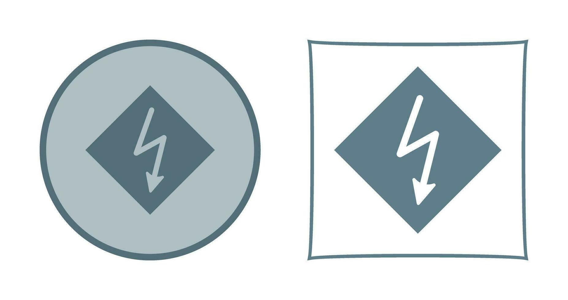 High Voltage Vector Icon