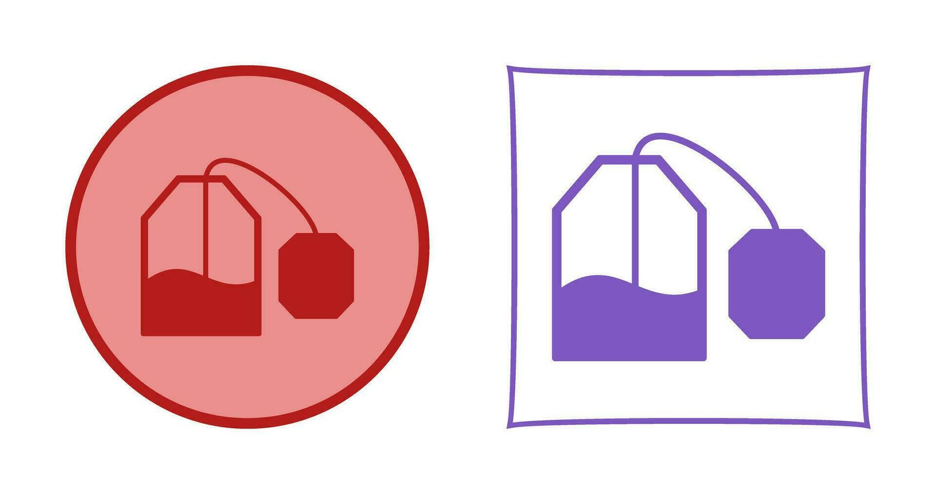 Tea Bag Vector Icon
