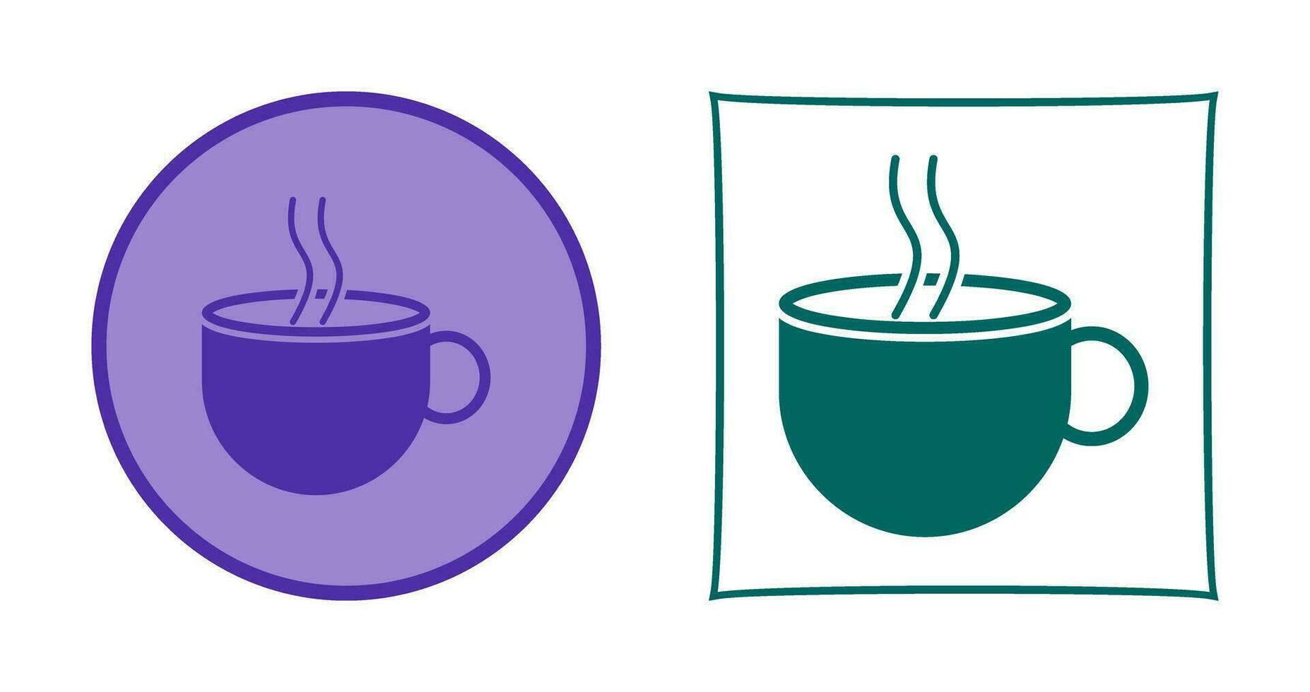 icono de vector de café caliente