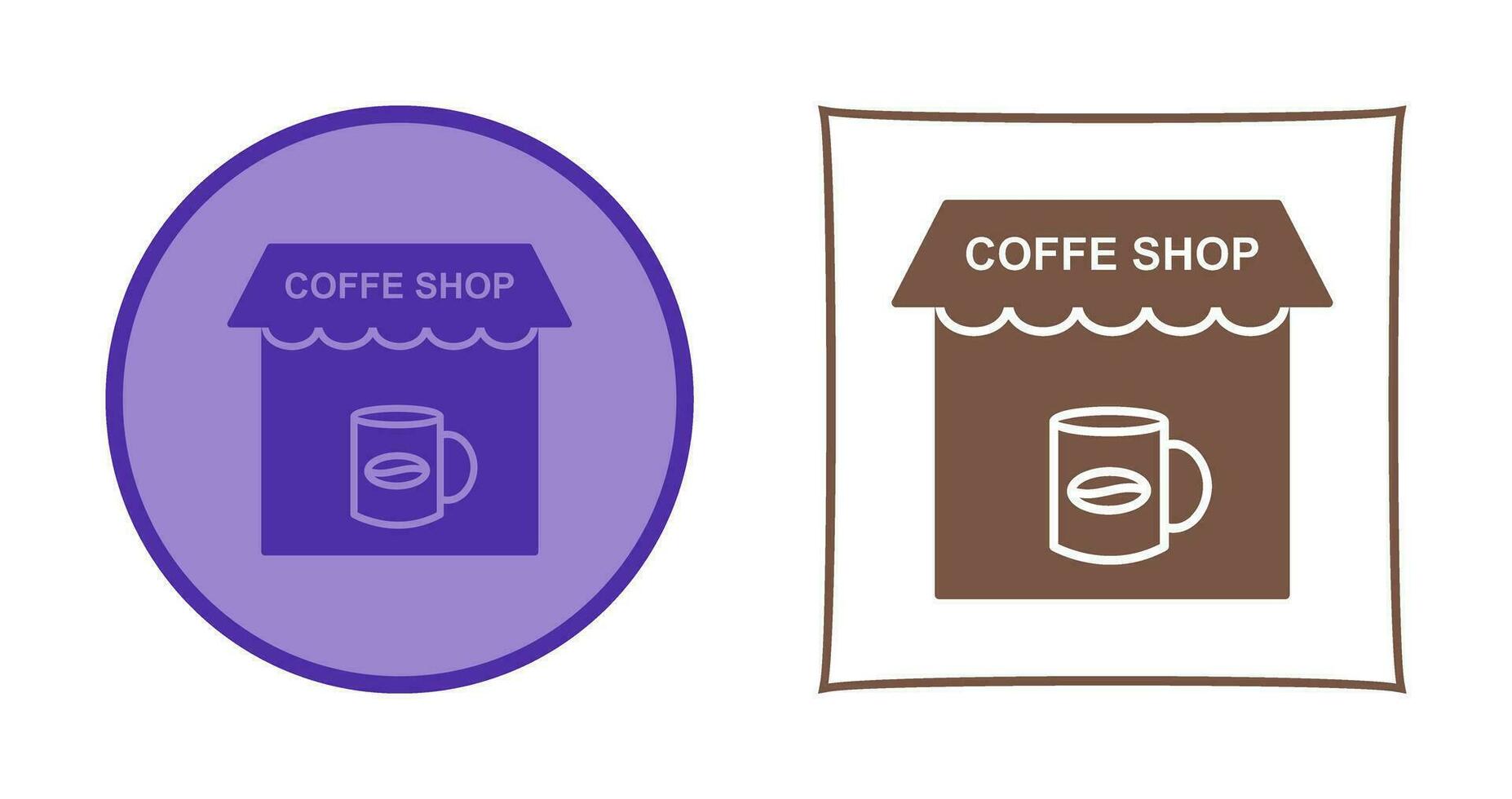 Coffee Shop Vector Icon