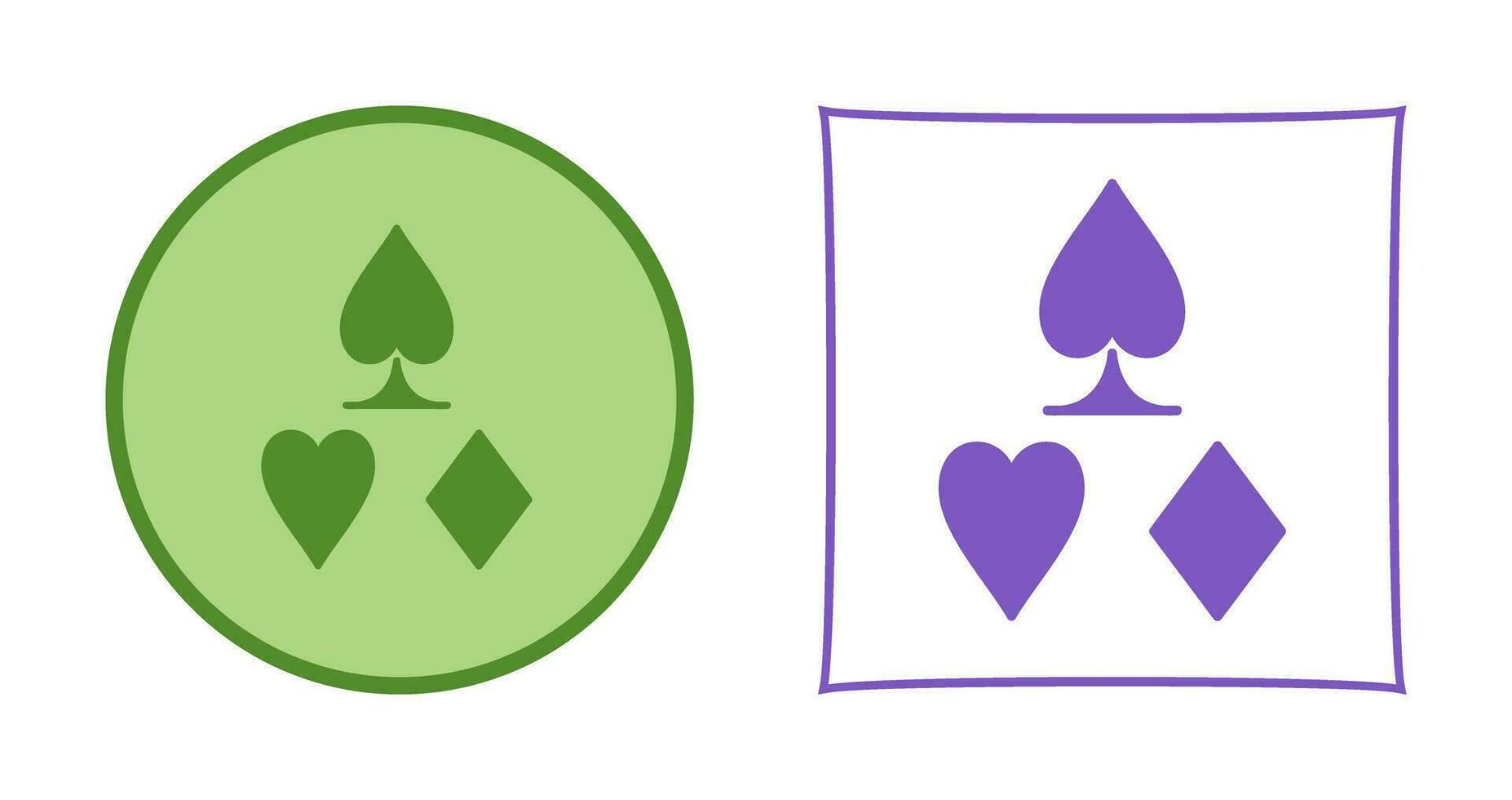 Card Suits Vector Icon