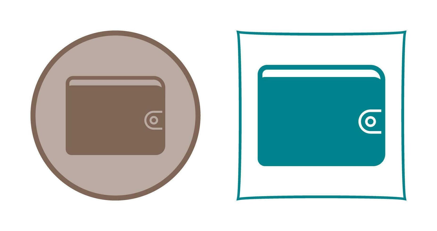 Unique Wallet Vector Icon