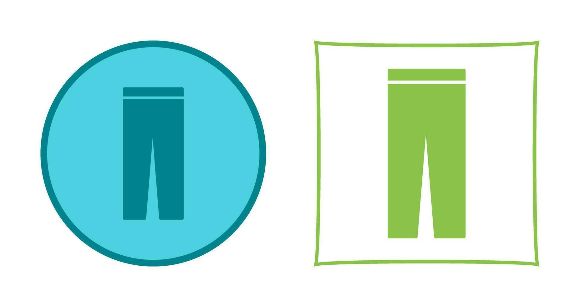 icono de vector de pantalones