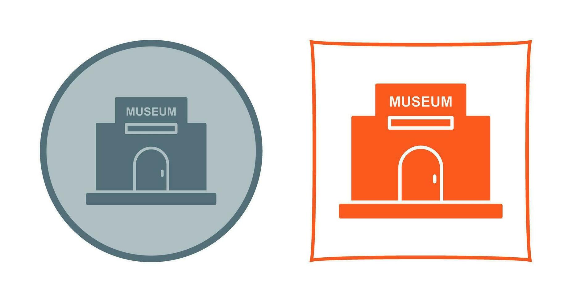 Museum Building Vector Icon