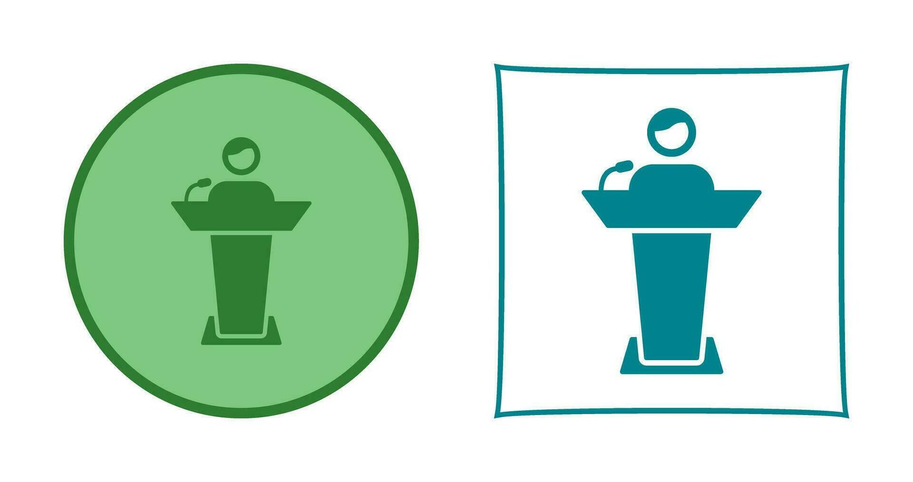 Elected Candidate Vector Icon
