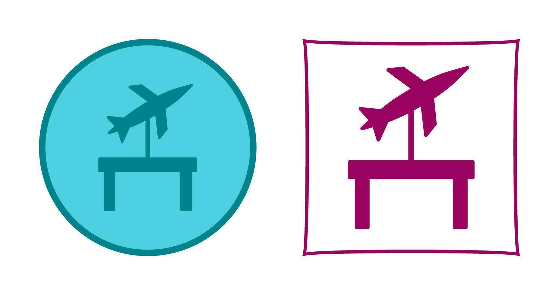 Jet Exhibit Vector Icon