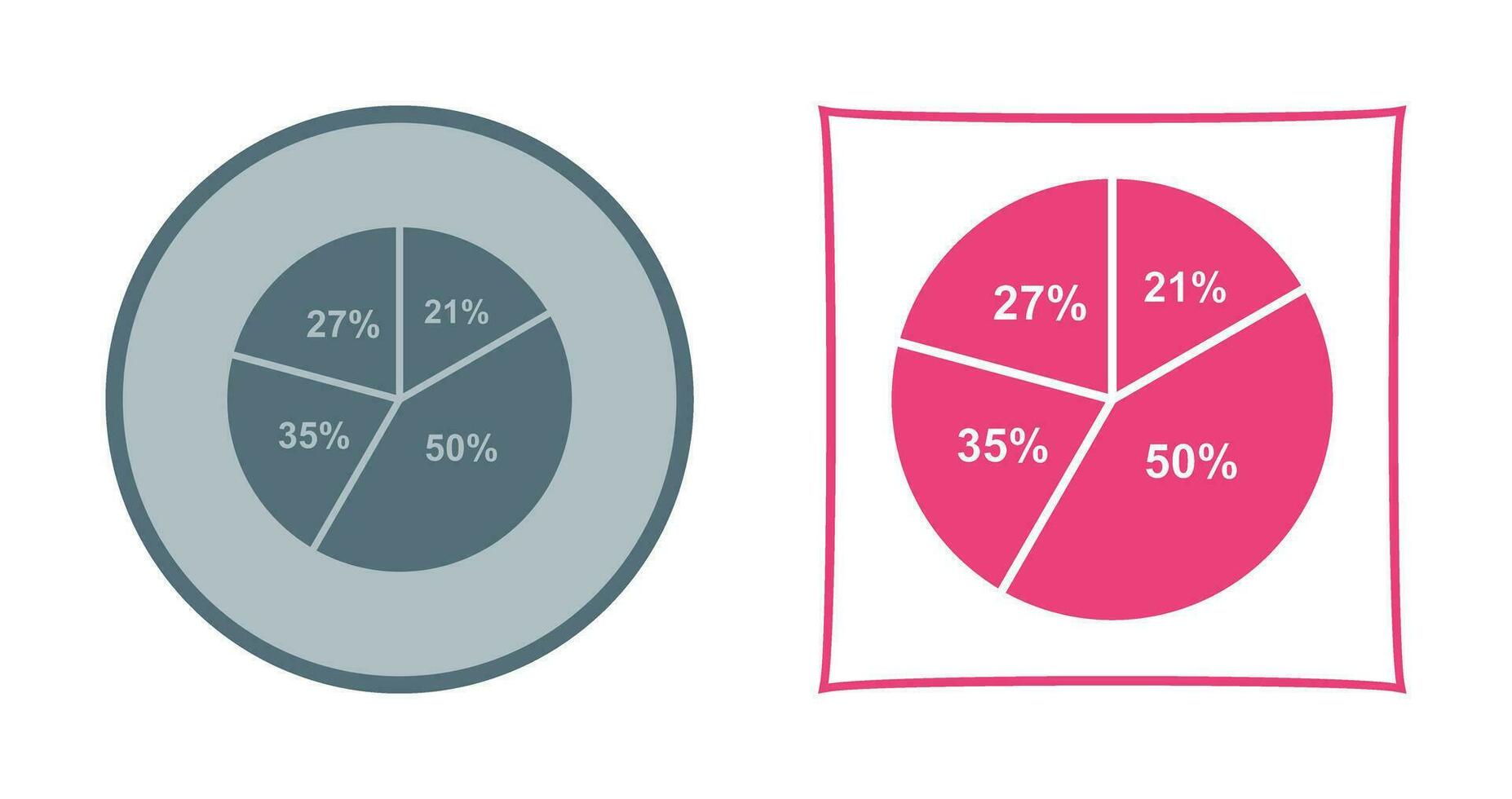 Pie Chart Vector Icon