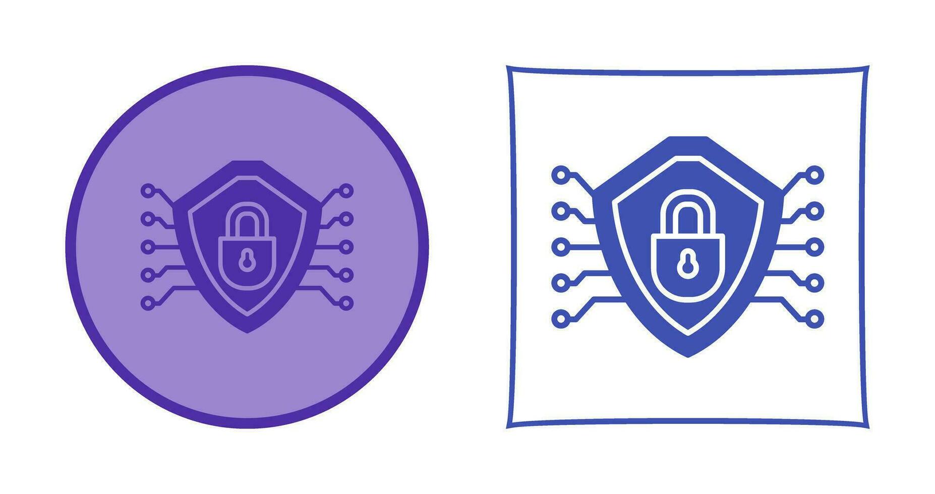 Cyber Security Vector Icon
