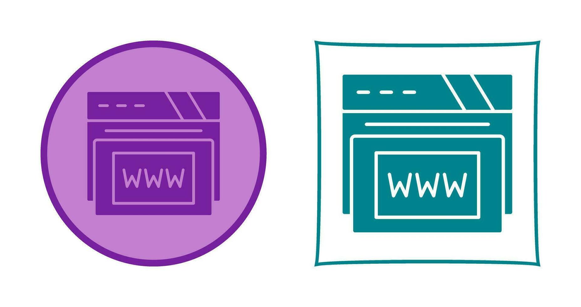 Www Vector Icon