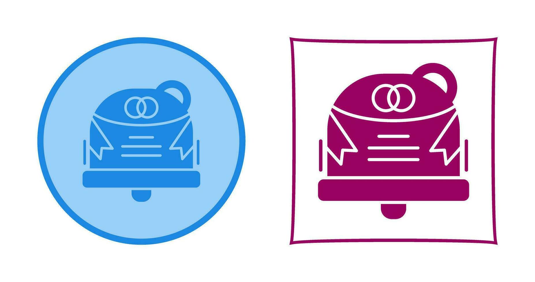 Wedding Bell Vector Icon