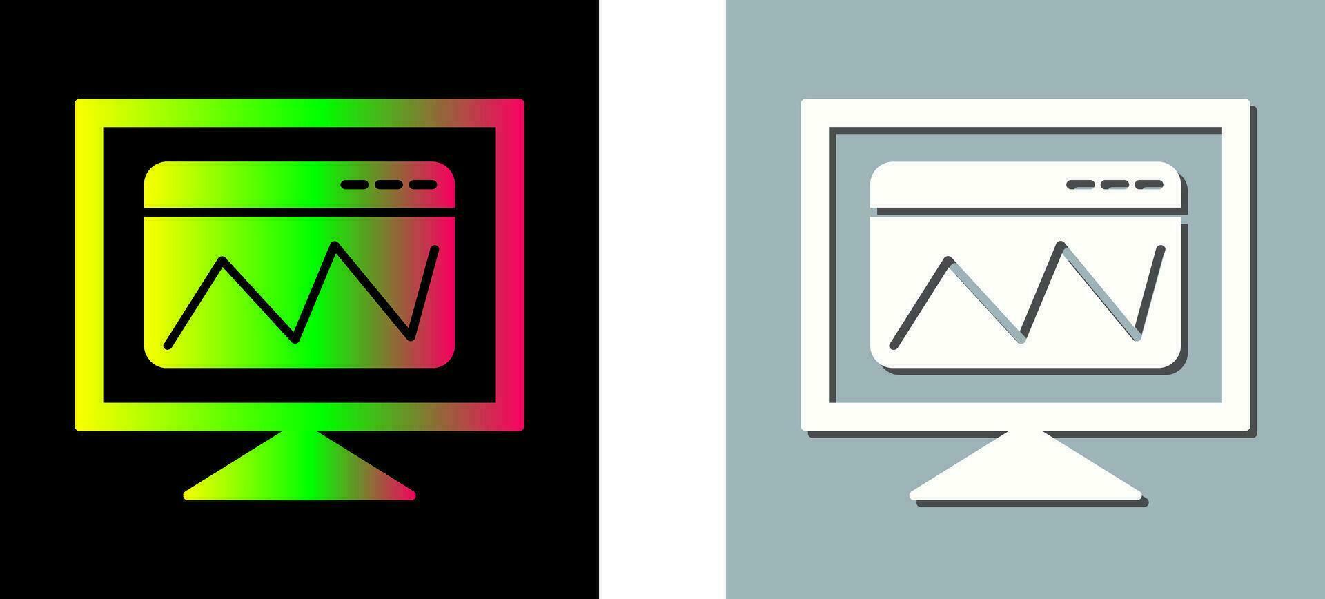 Web Analysis Vector Icon