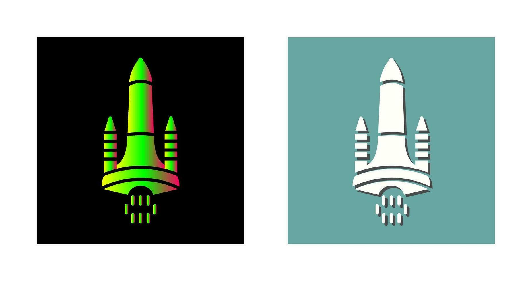 Space Shuttle Vector Icon