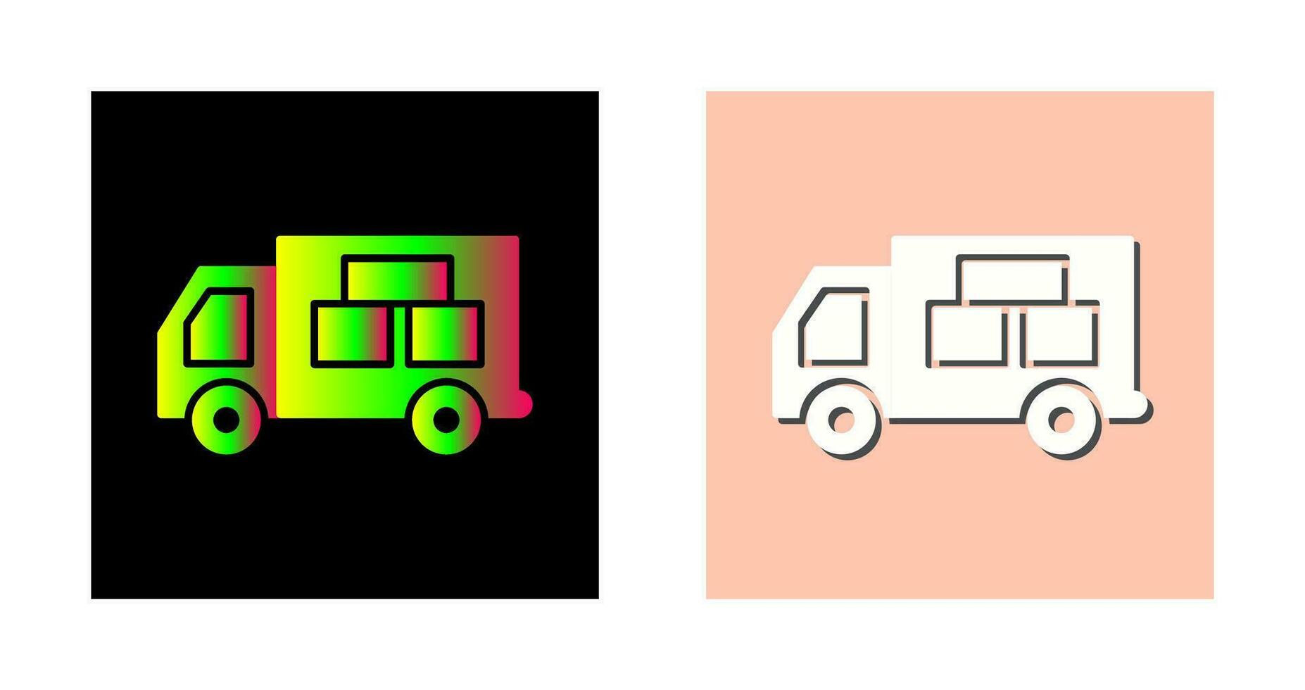 Logistics Car Vector Icon