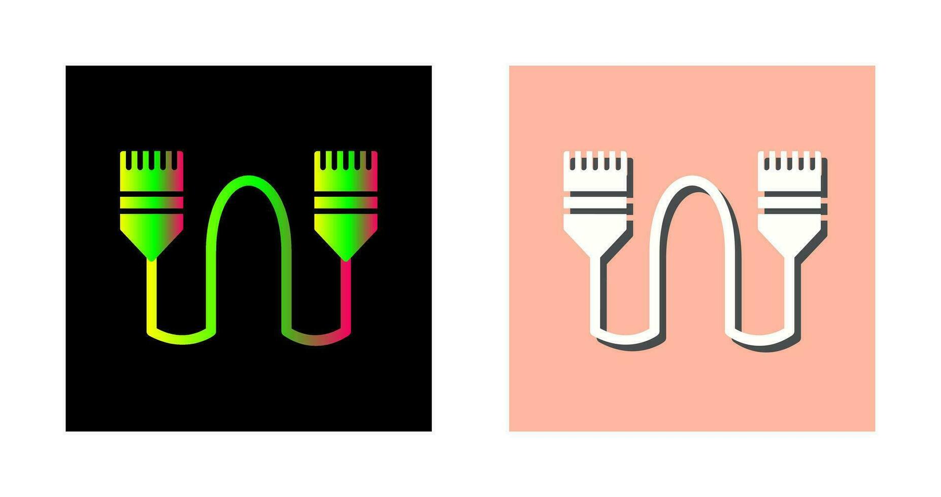 Internet Cable Vector Icon