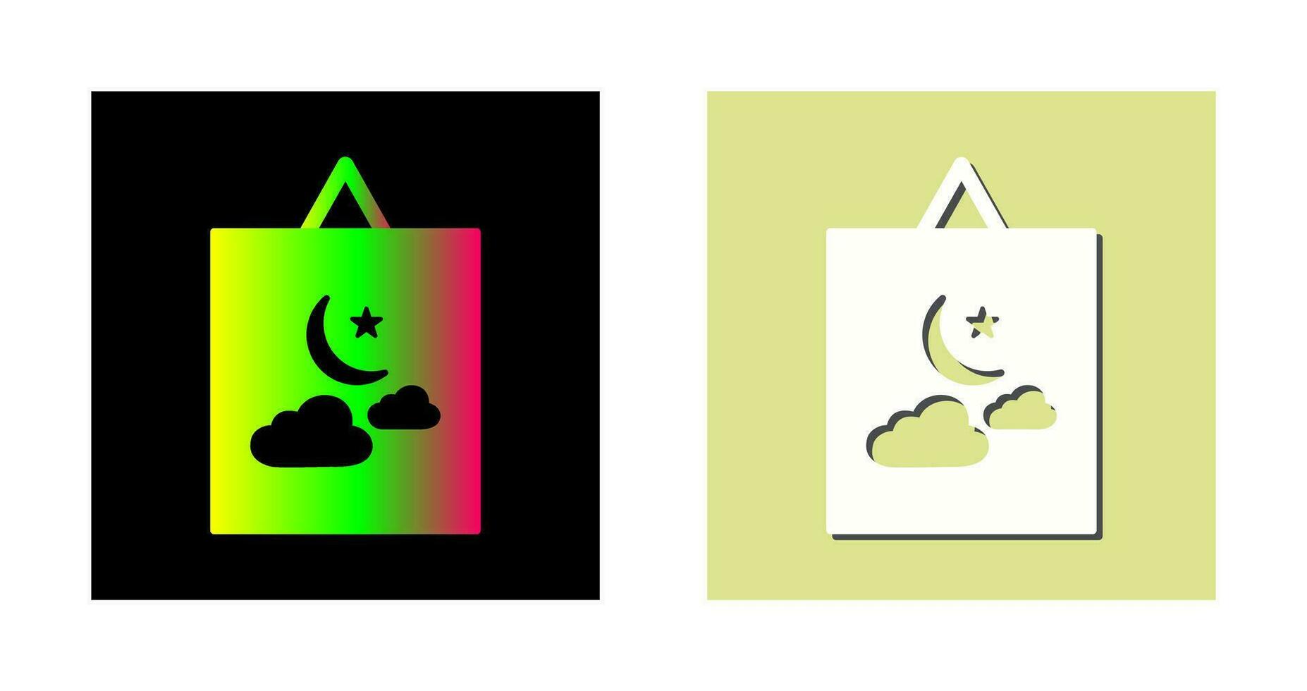 Hanging Painting Vector Icon