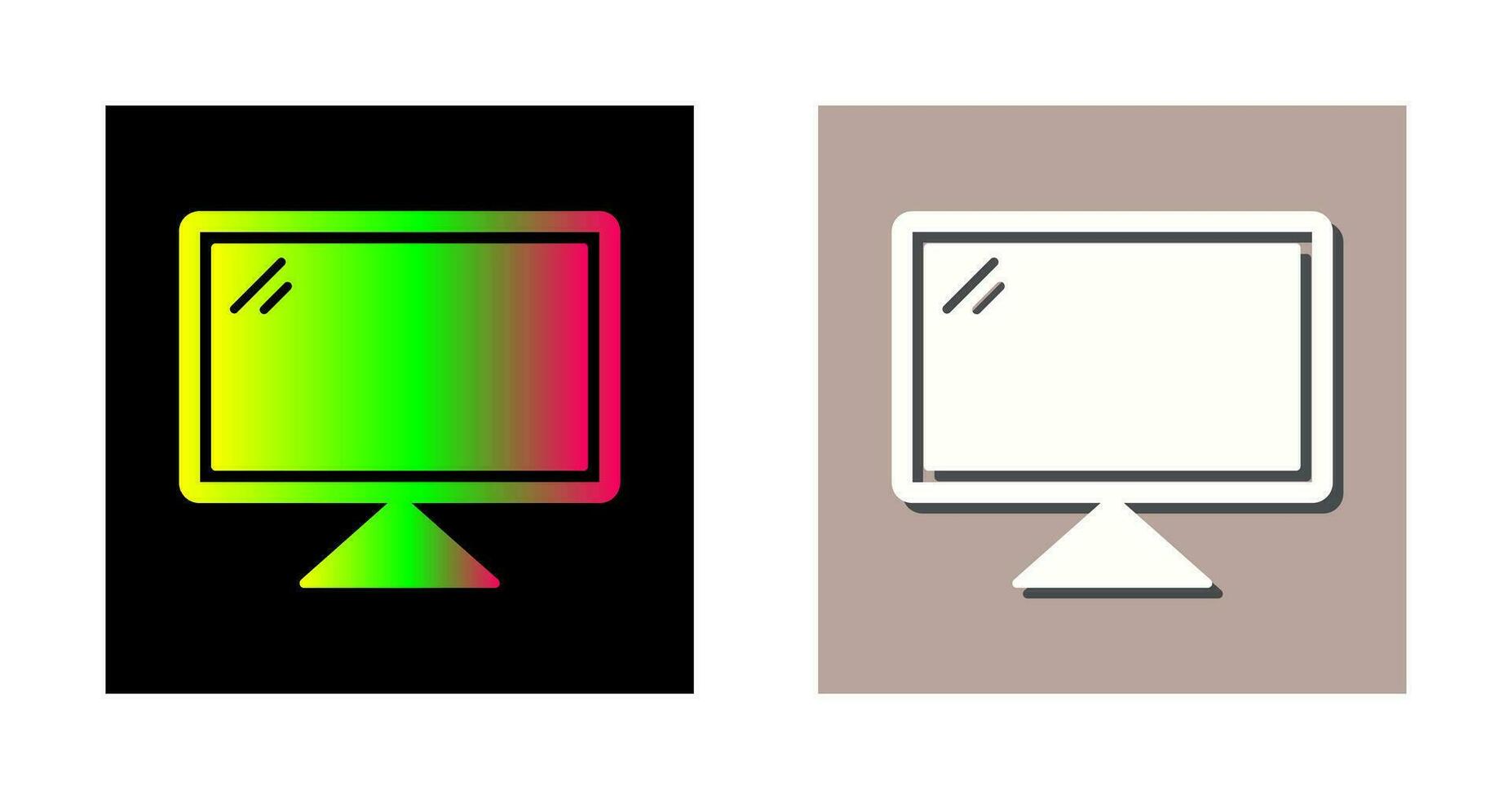 Computer Vector Icon