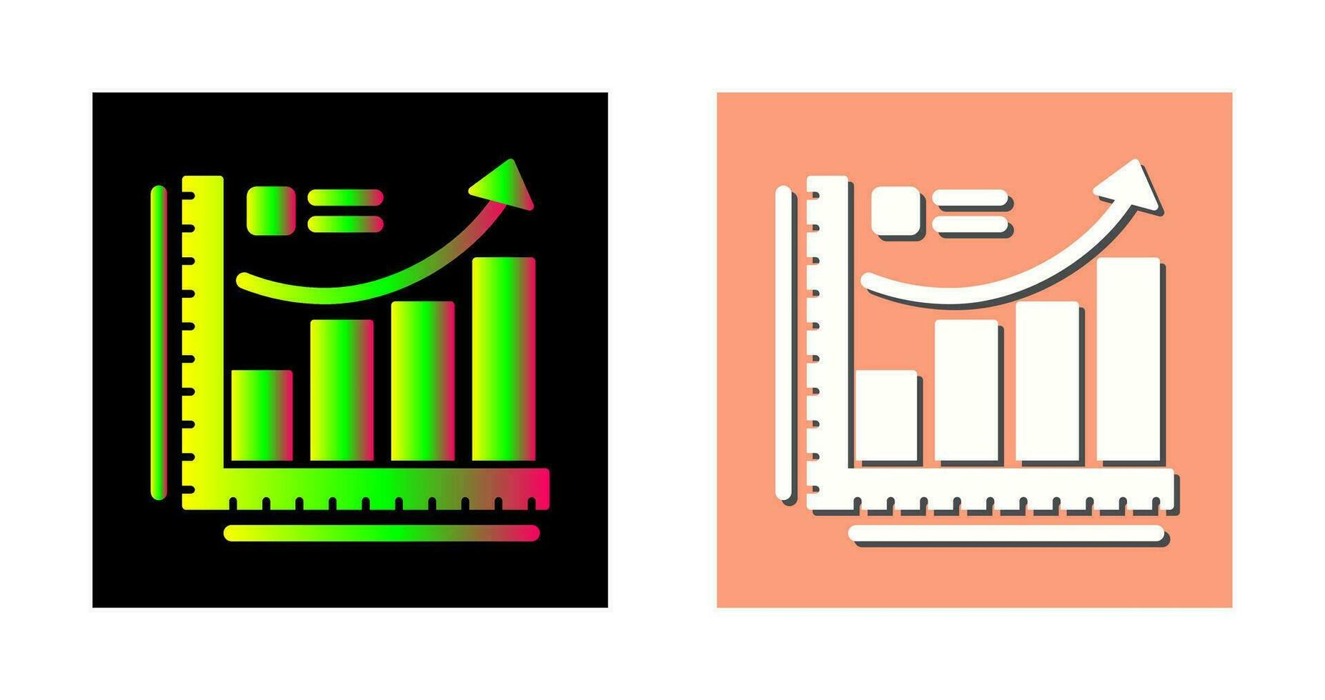 Growth Chart Vector Icon