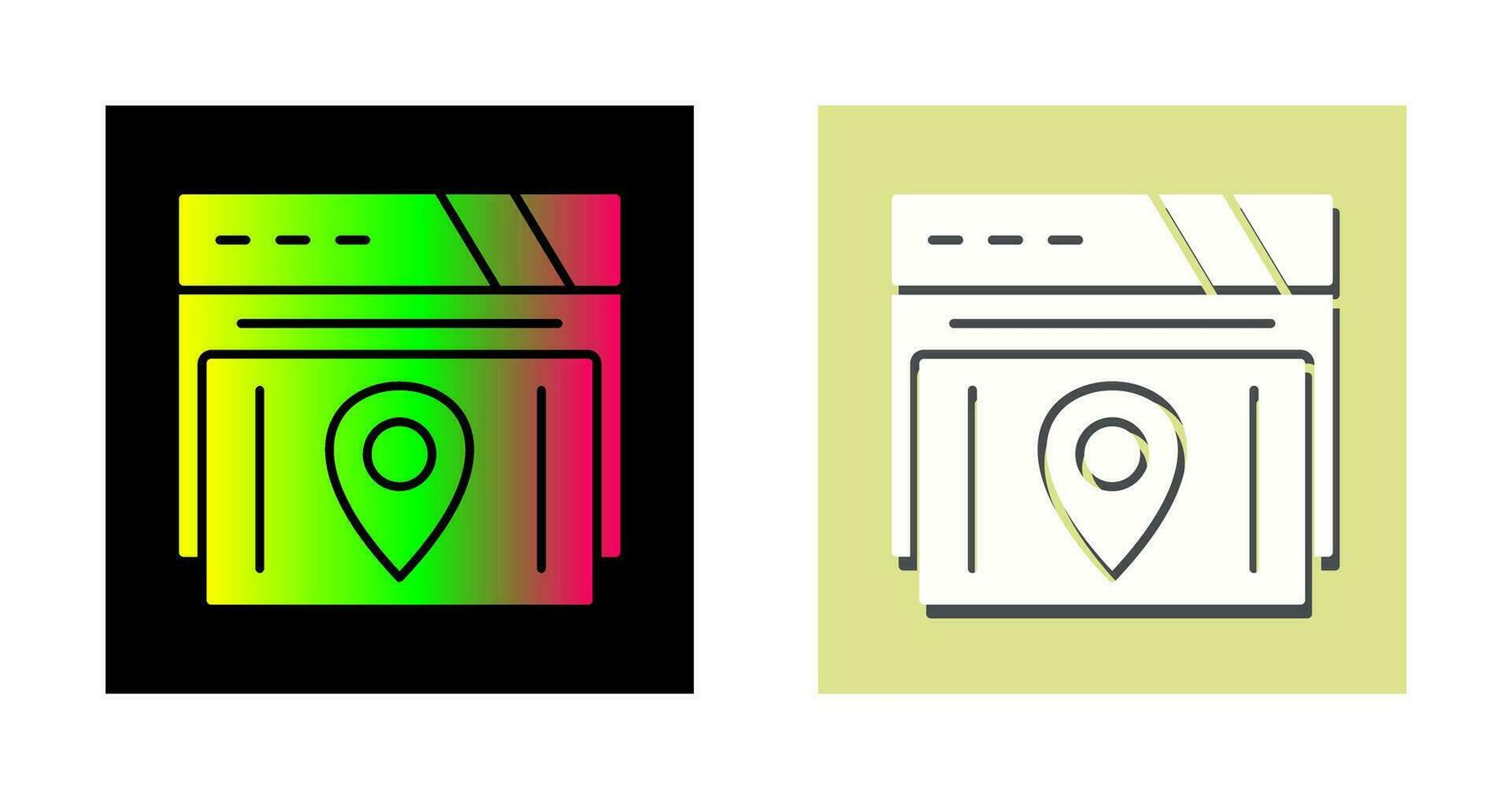 Map Location Vector Icon