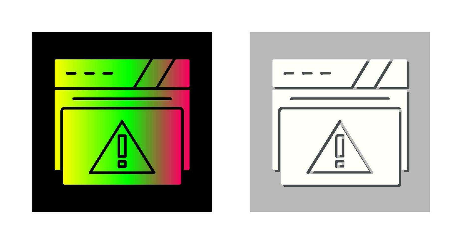 Alert Vector Icon