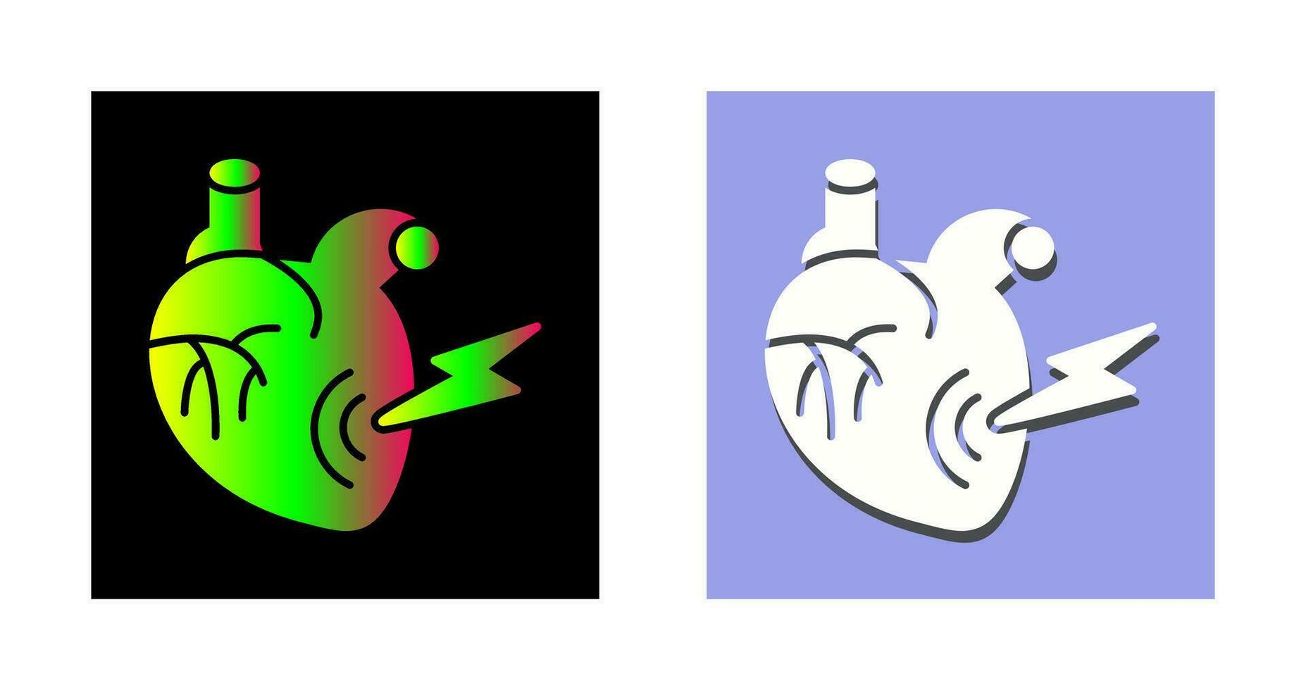 Heart Attack Vector Icon