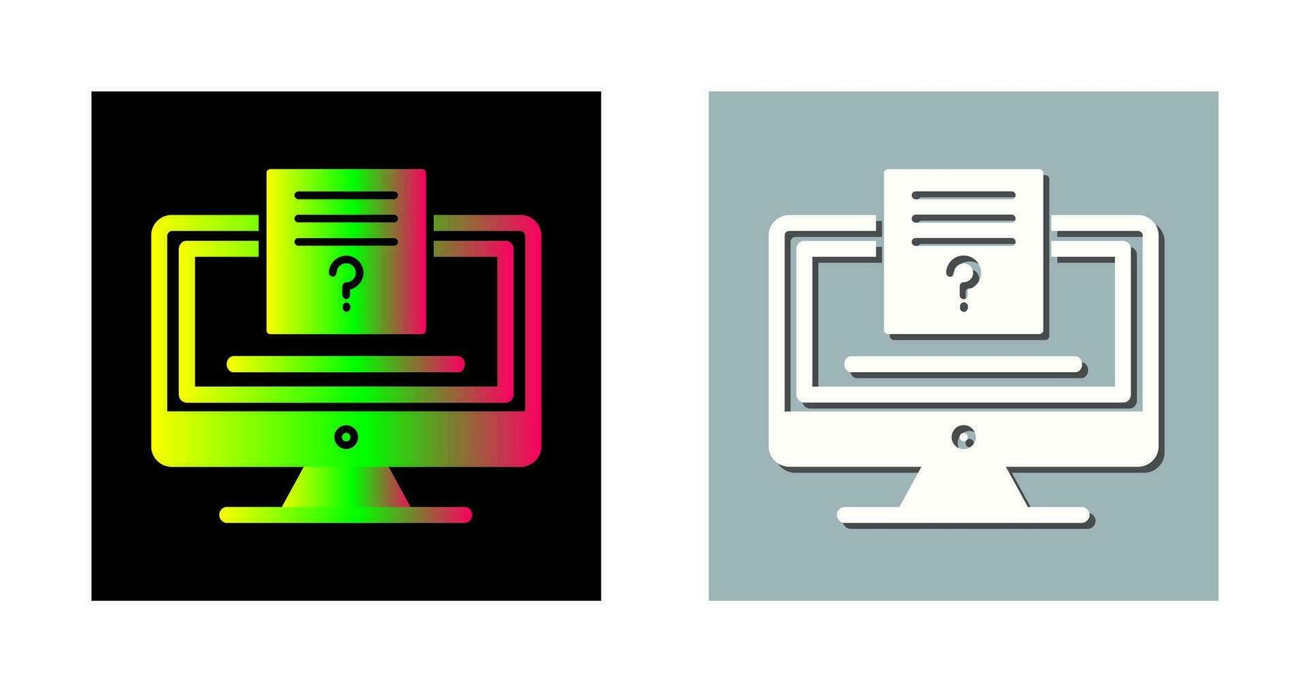 Quiz Vector Icon