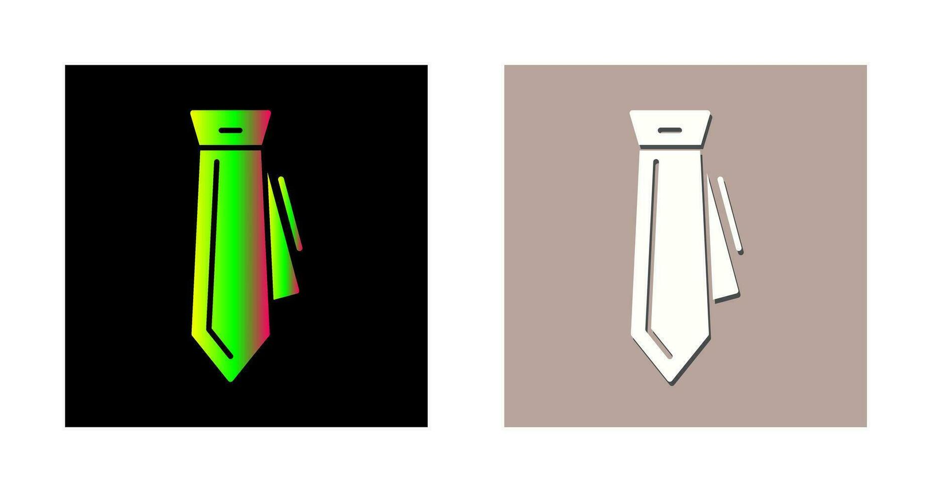 icono de vector de corbata