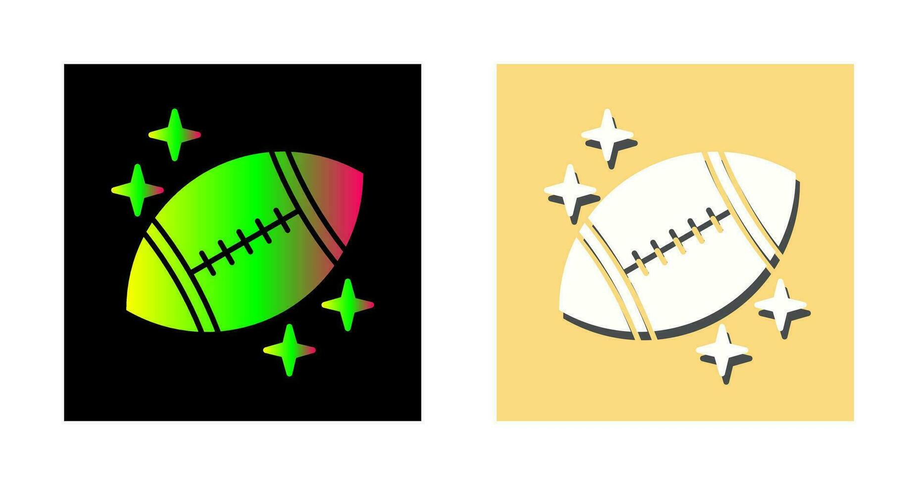 Rugby Vector Icon