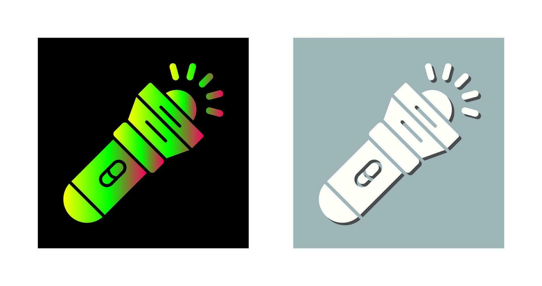 Flashlight Vector Icon