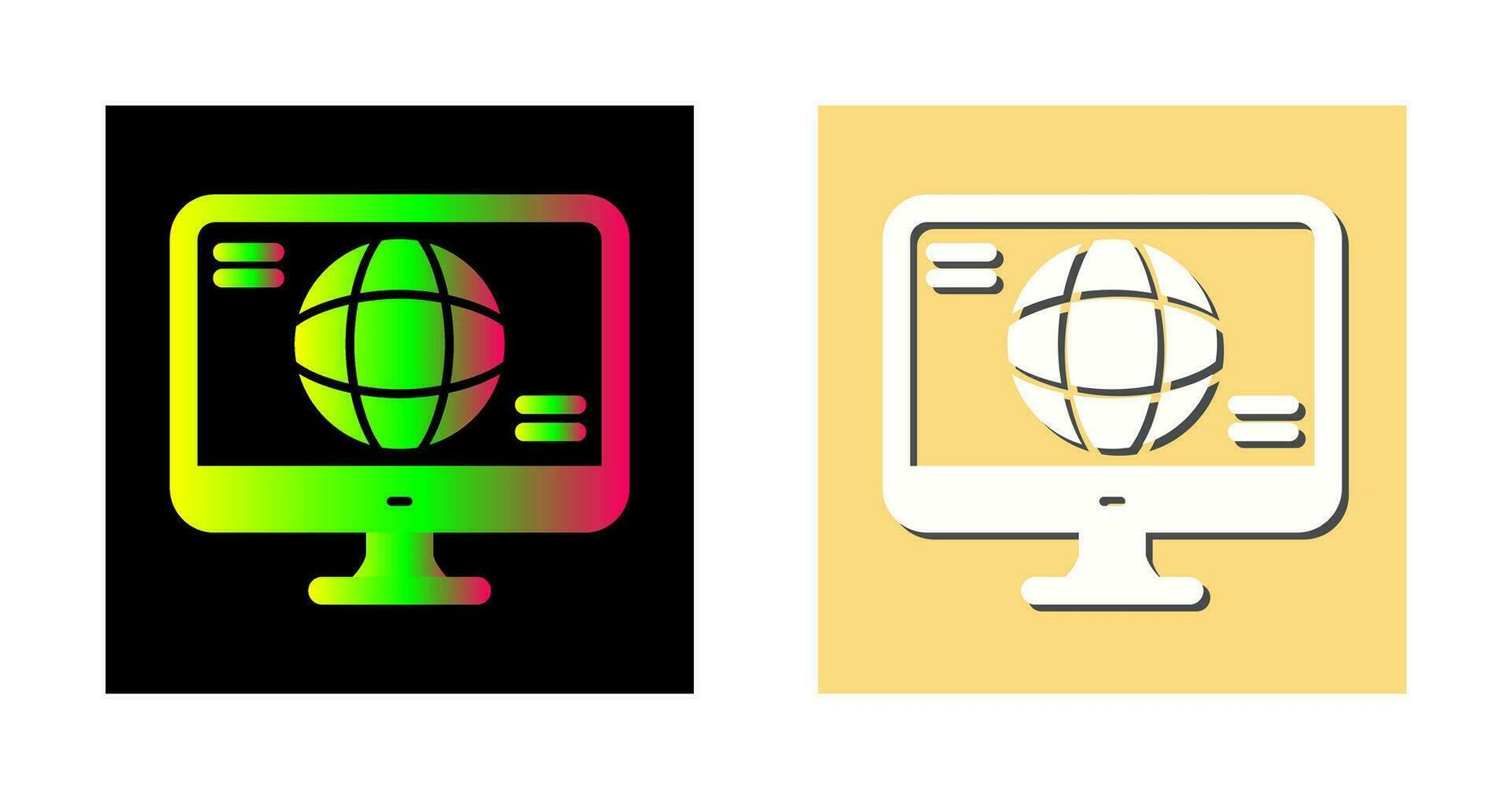 Monitor Vector Icon