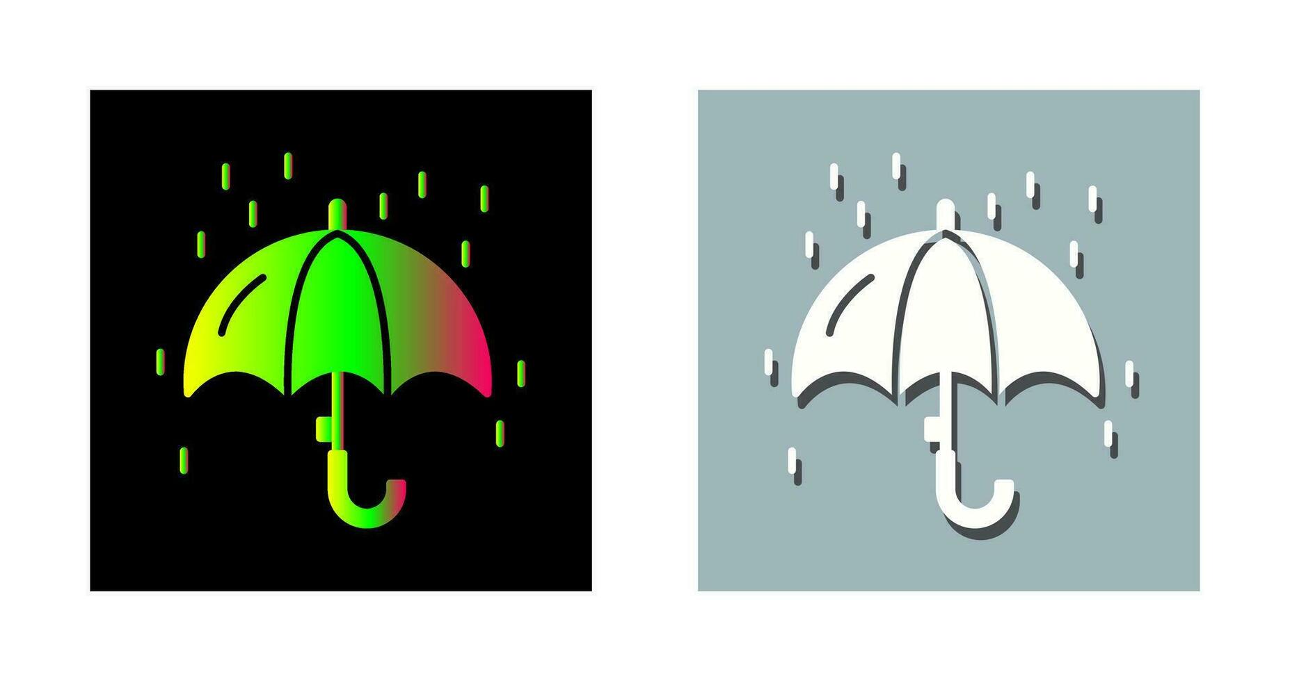 Raining Vector Icon