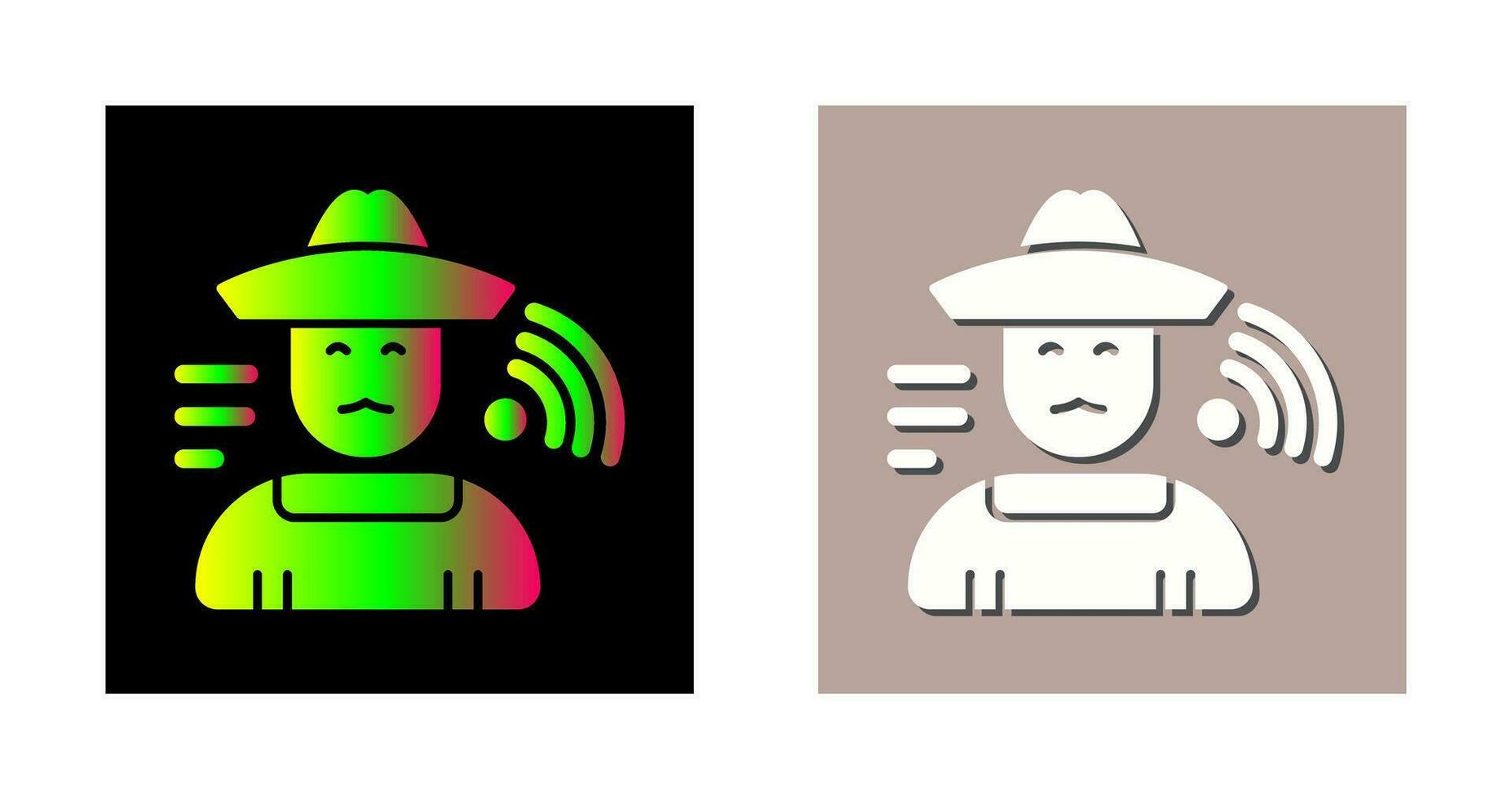 Farmer Vector Icon