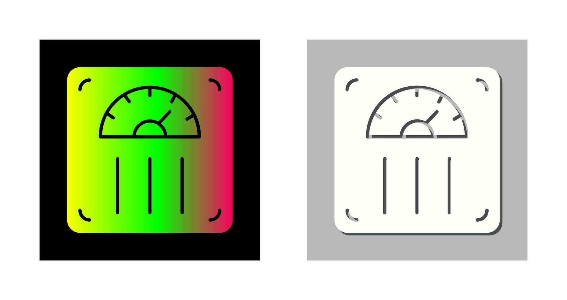 Weight Scale Vector Icon