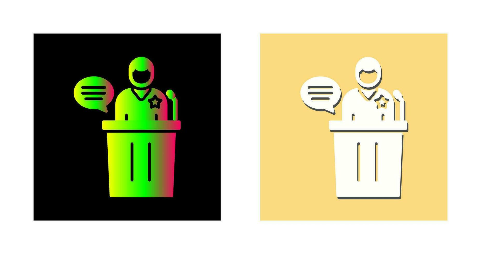 Debate Vector Icon
