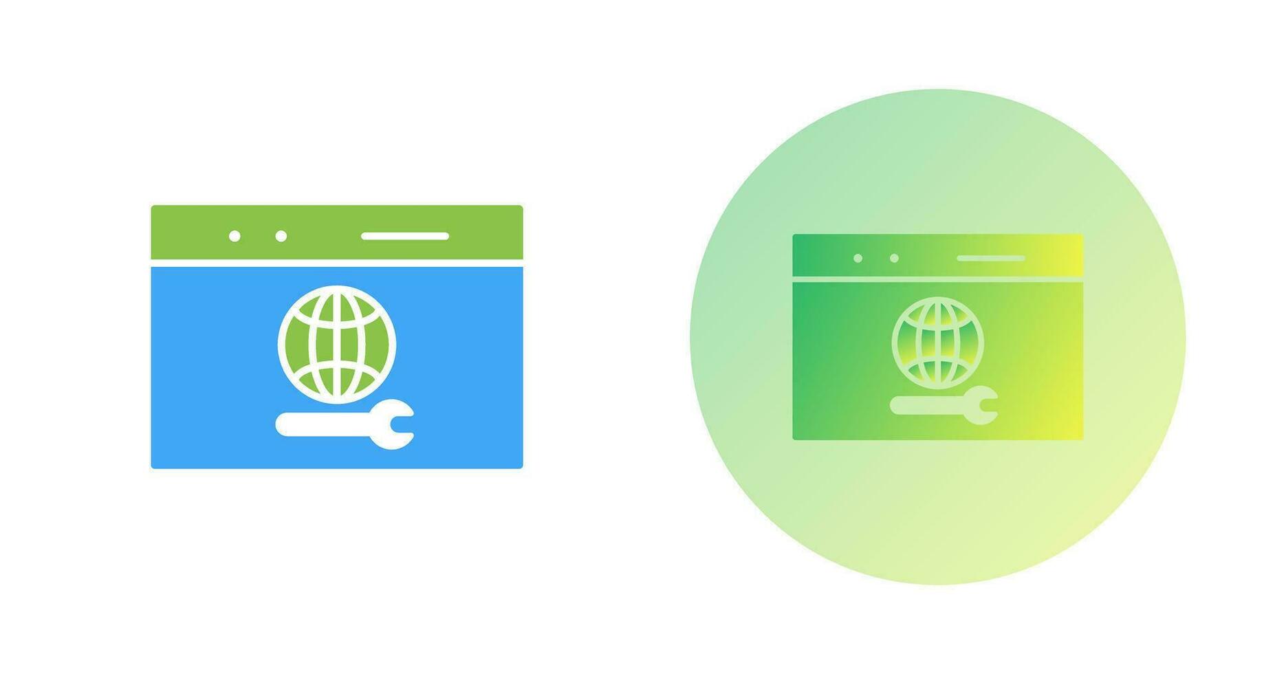 Unique Web Support Vector Icon
