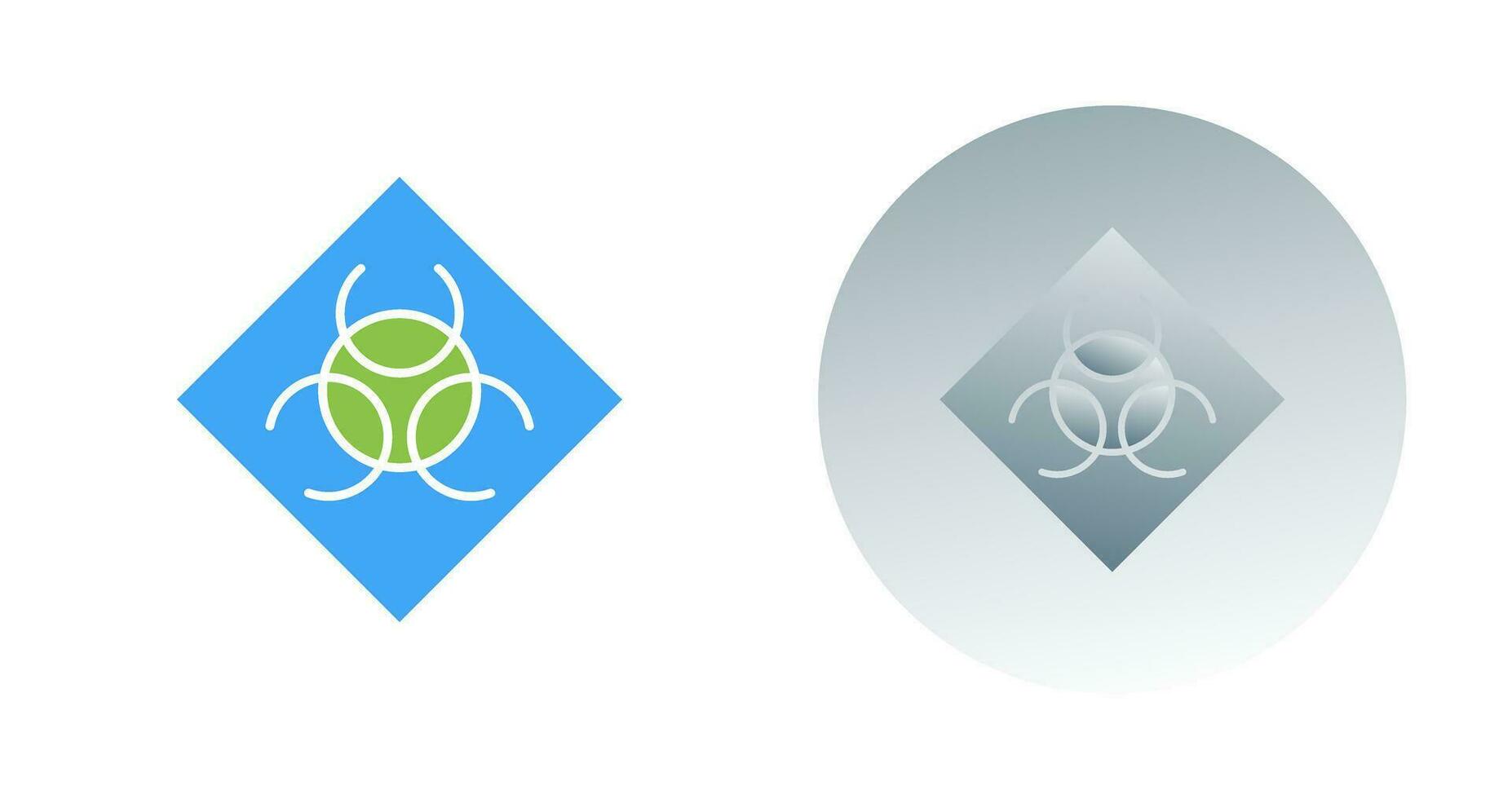 Biological Hazard Vector Icon