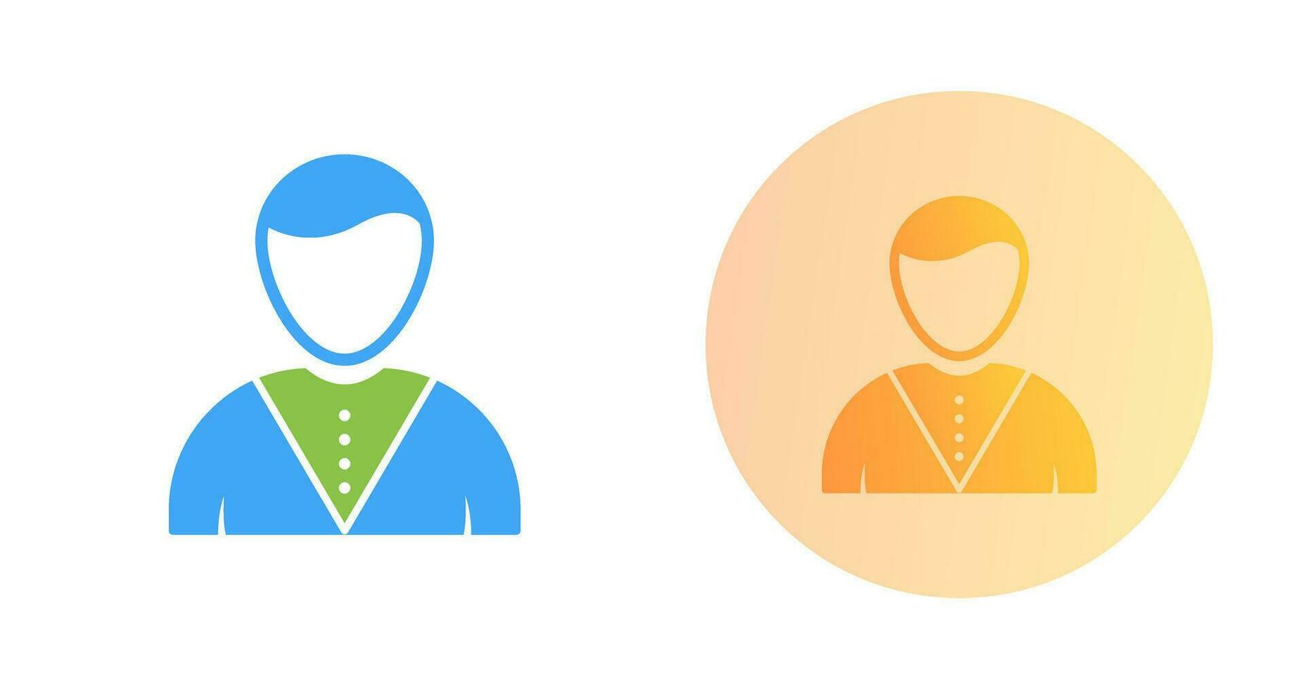 Casino Dealer Vector Icon