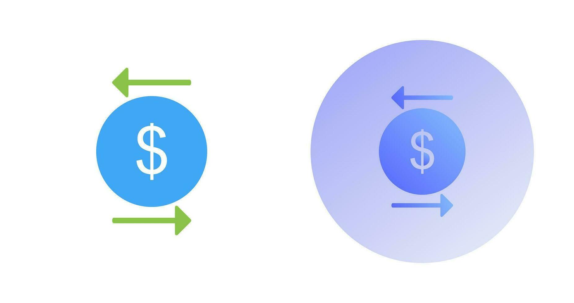 Unique Transcation Vector Icon