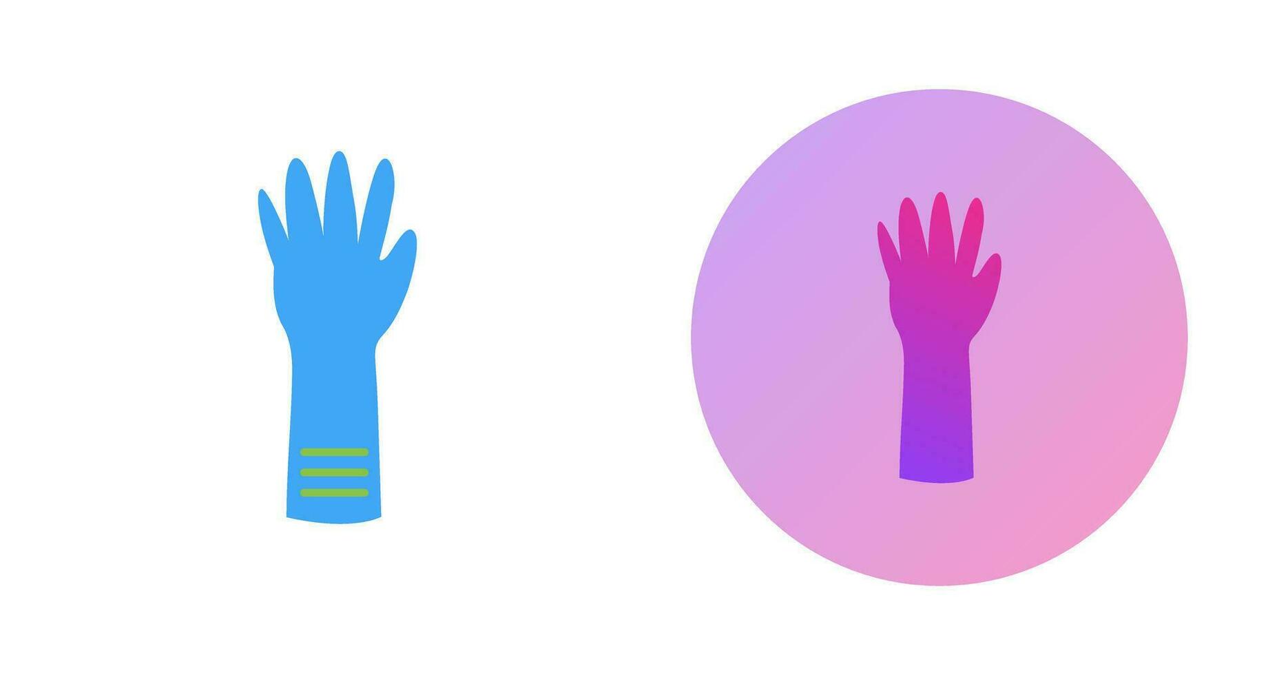 Unique Gloves Vector Icon