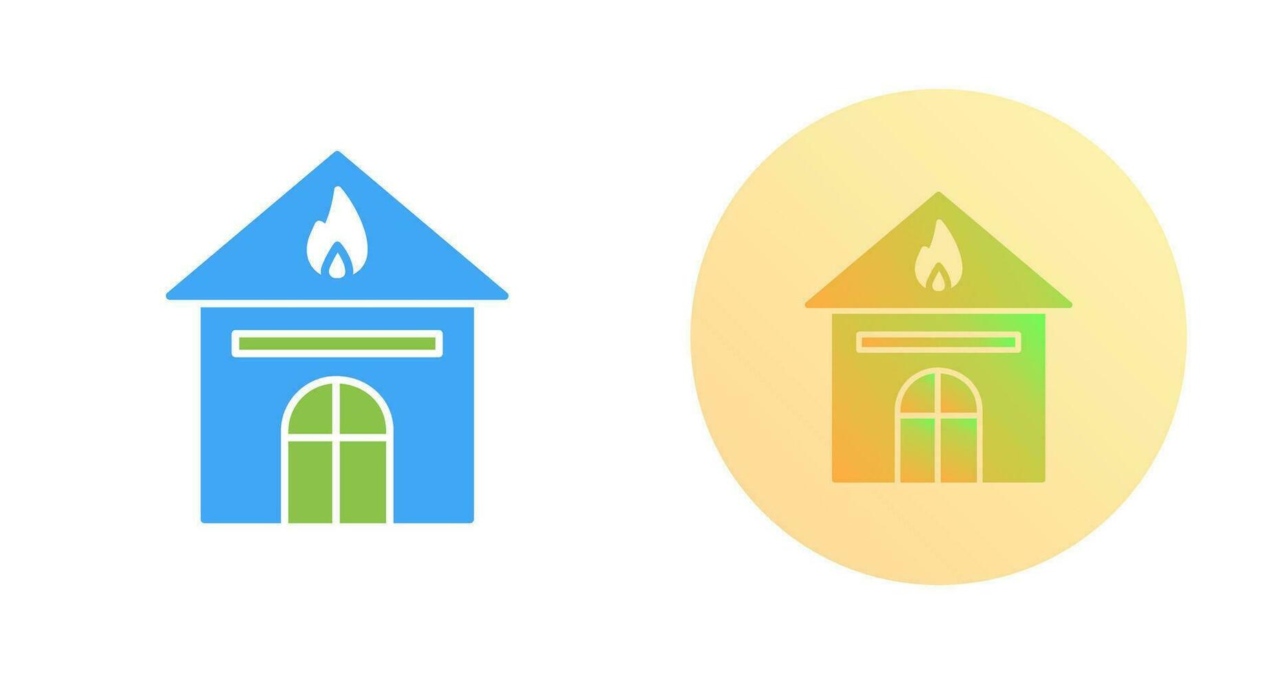 Unique Fire Brigade Vector Icon