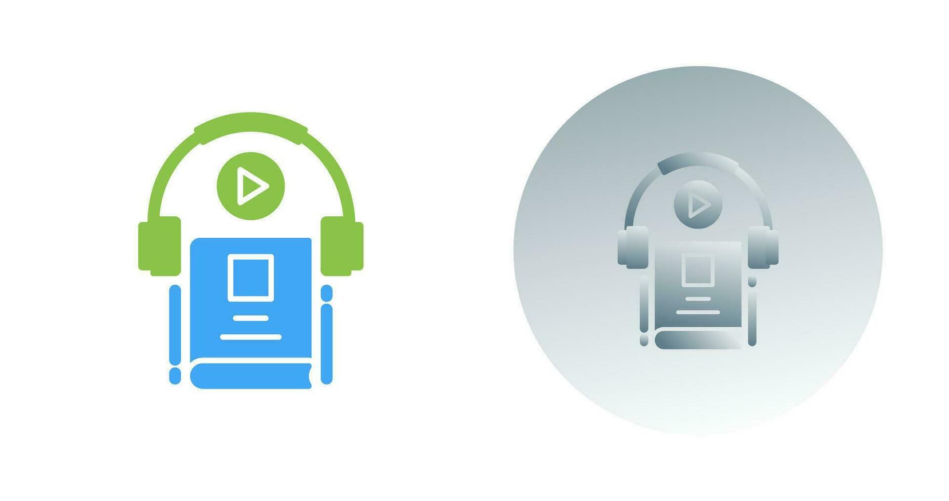 Audio Book Vector Icon