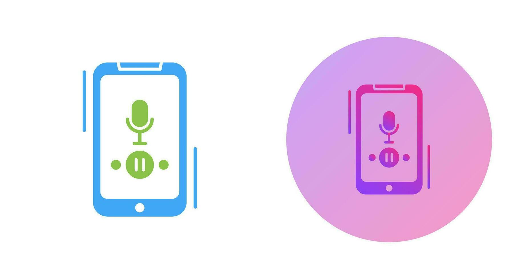 Voice Record Vector Icon