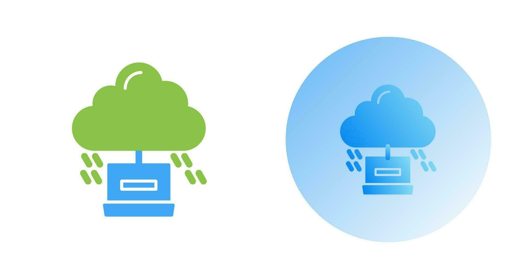 Cloud Computing Vector Icon