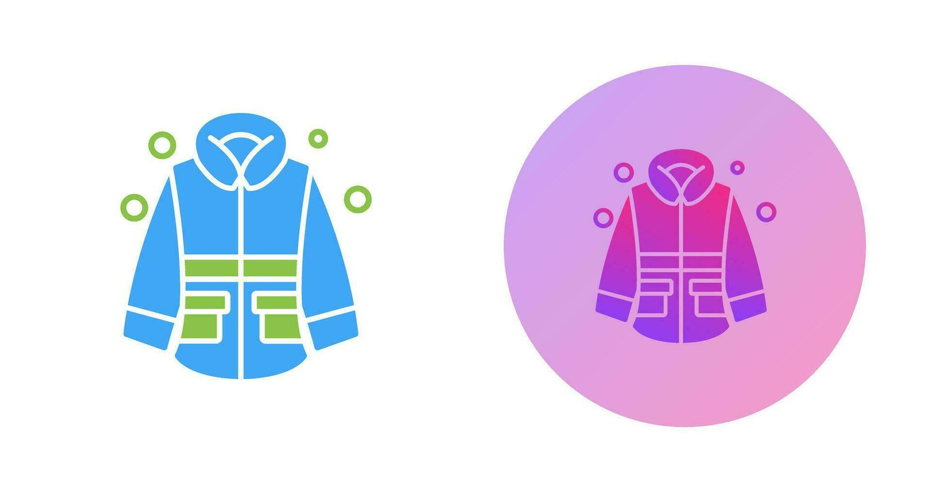 Winter Jacket Vector Icon
