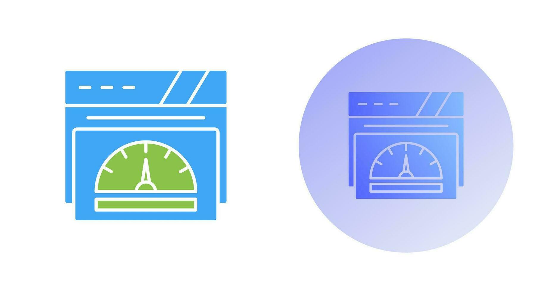 Speedometer Vector Icon