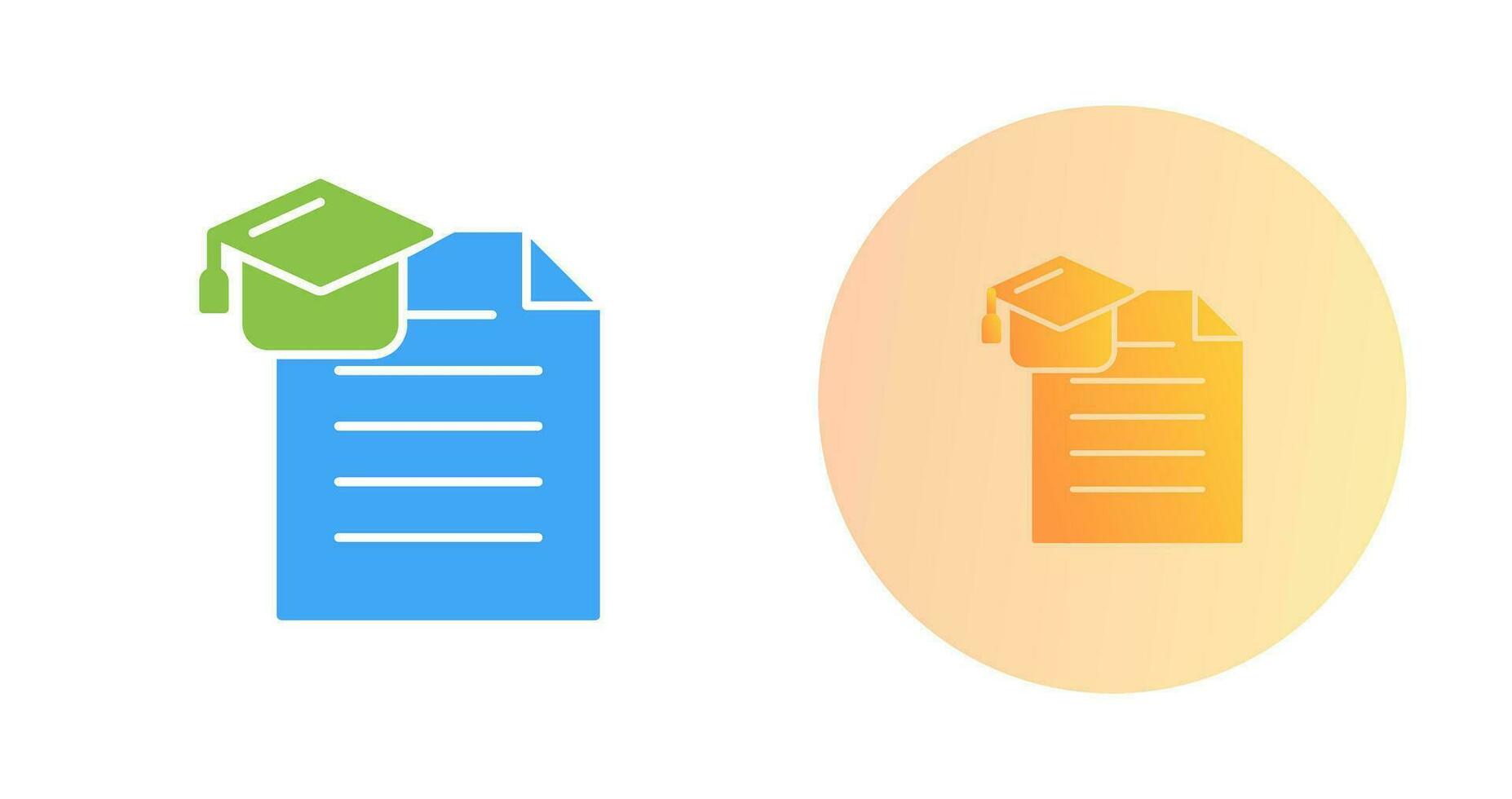 Degree Vector Icon