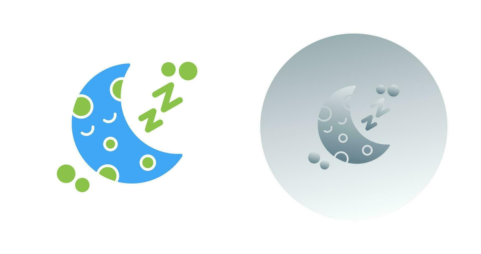 Sleeping Vector Icon