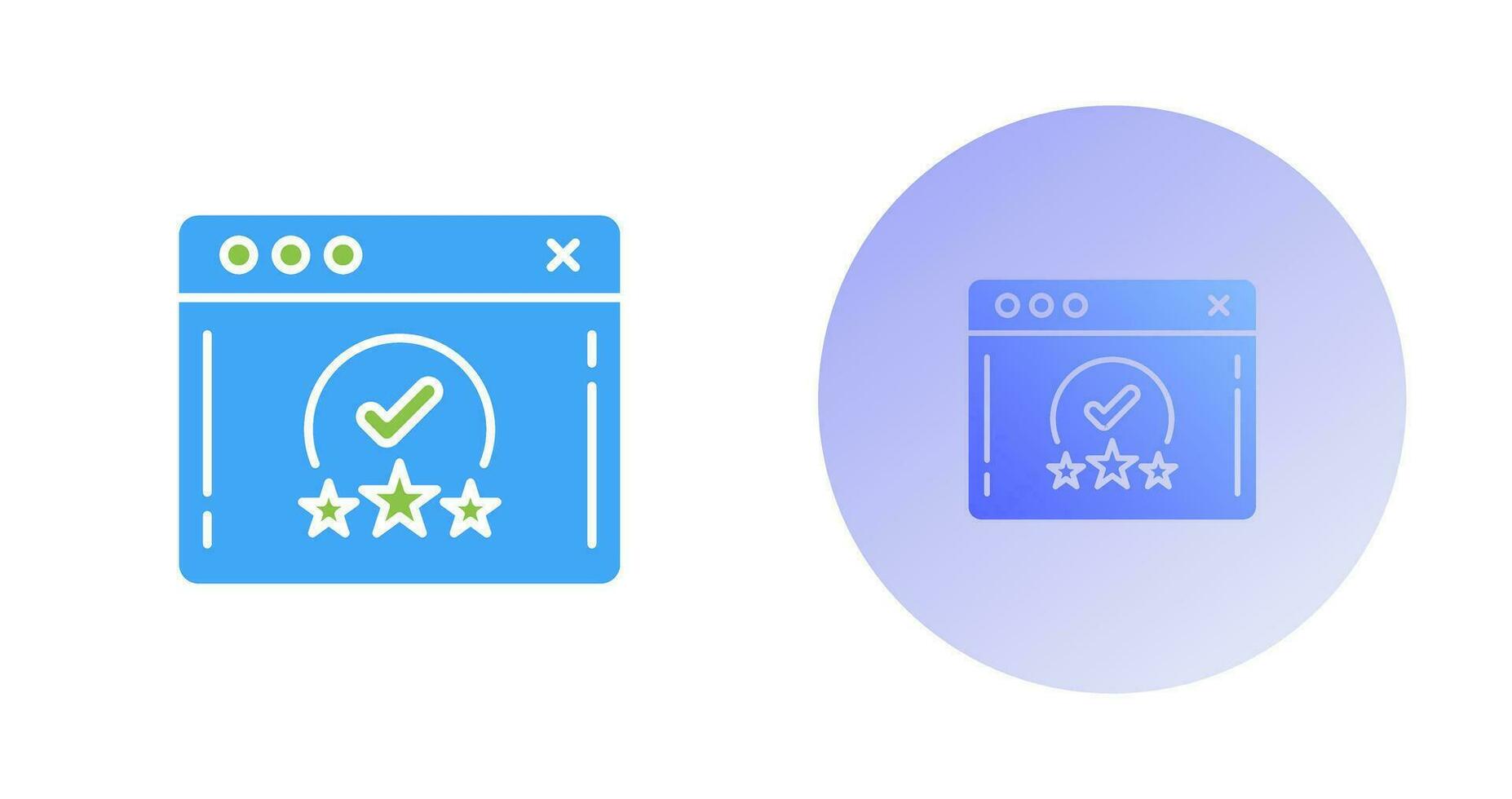 Rating Vector Icon