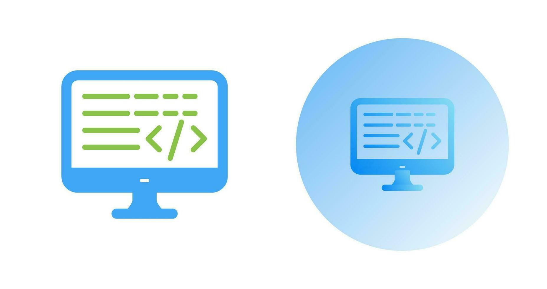 Coding Vector Icon