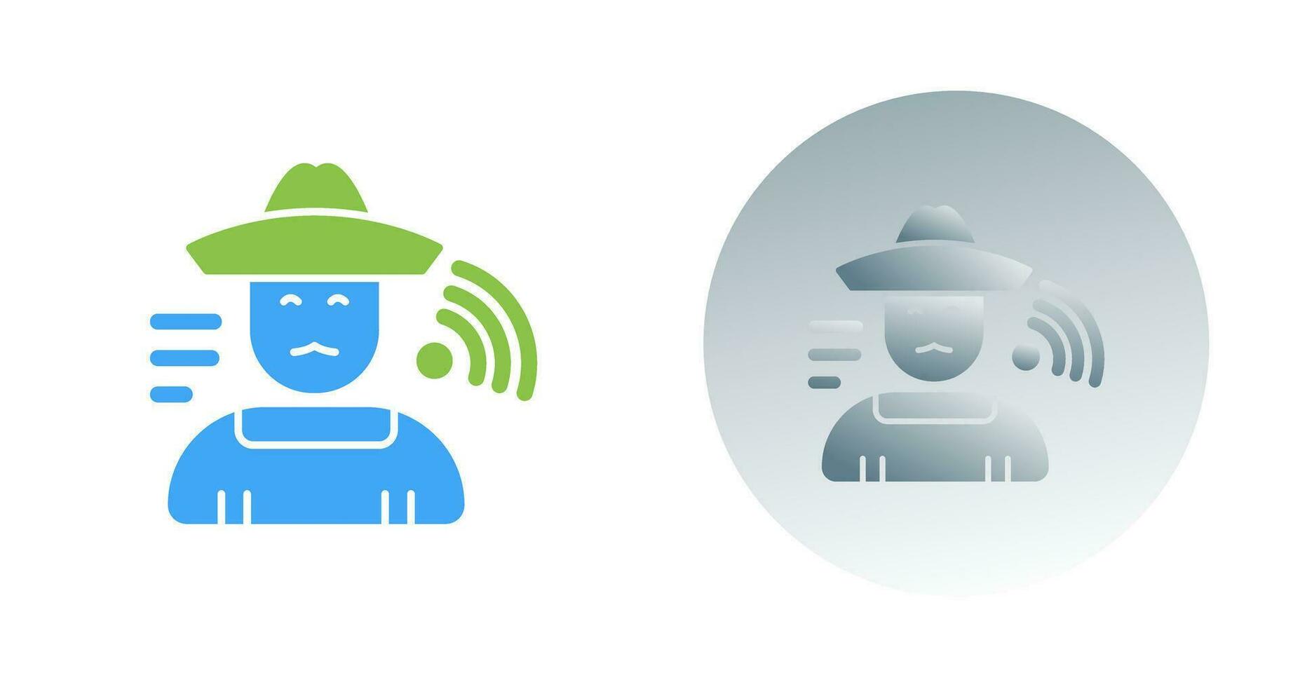 Farmer Vector Icon